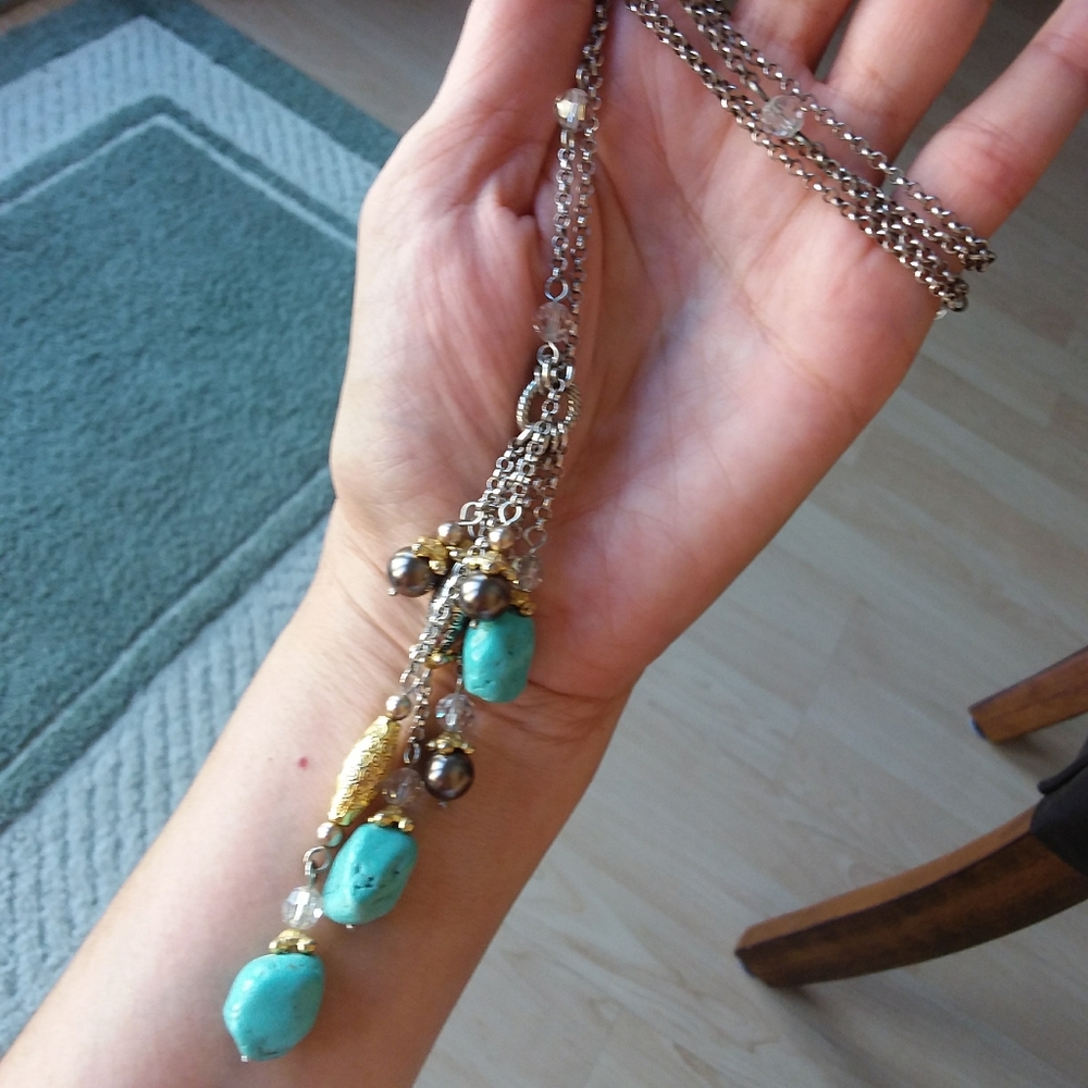 Brighton necklace and earrings